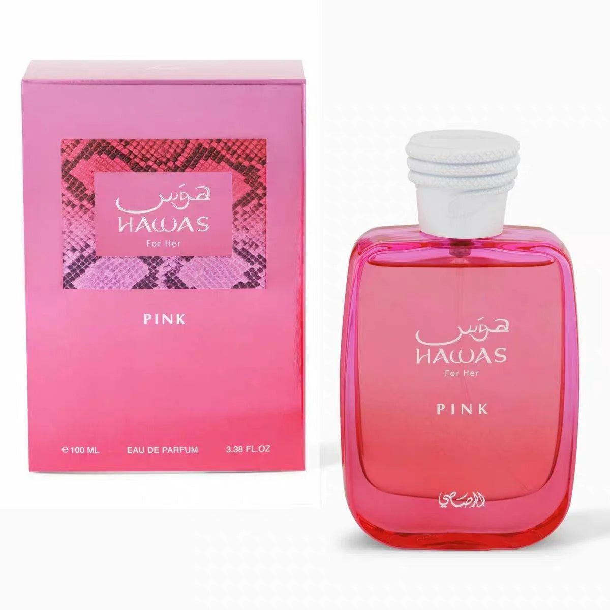 Hawas For Her Pink Eau de Parfum 100ml Floral Fruity Long Lasting Fragrance