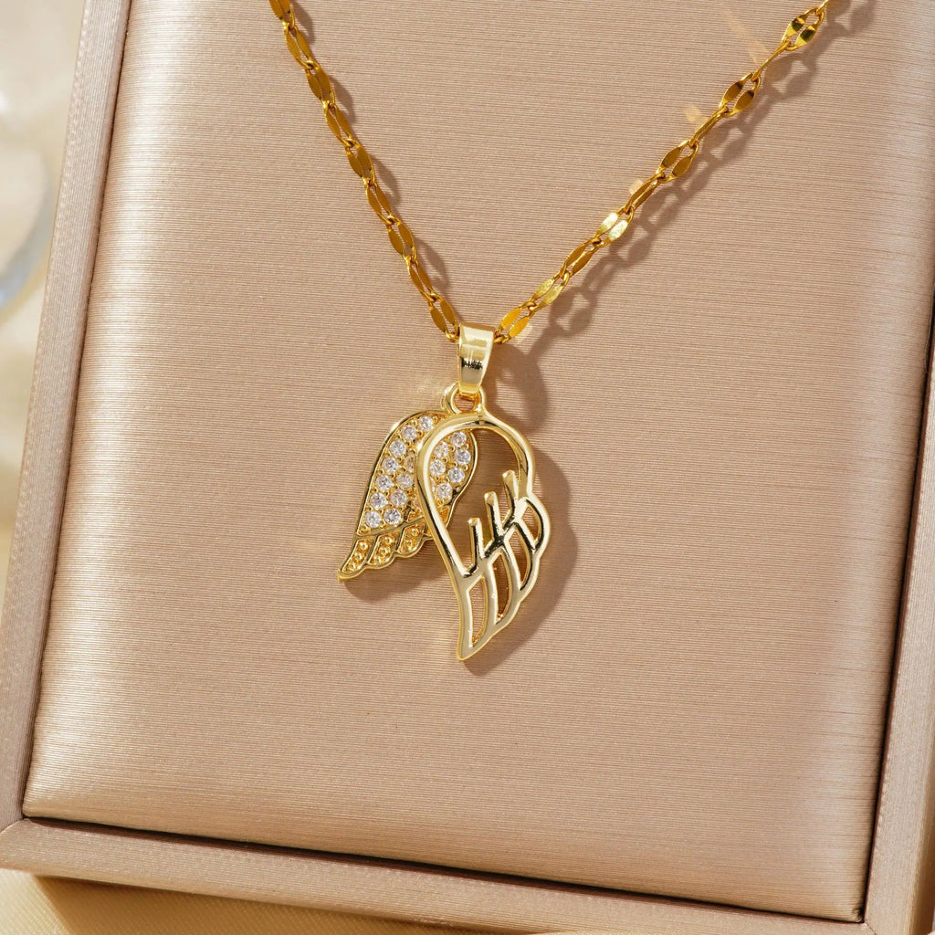 French Shell Pearl Necklace Love Heart Clavicle Chain Choker