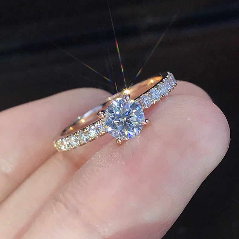 Oval Zirconia Trendy Ring