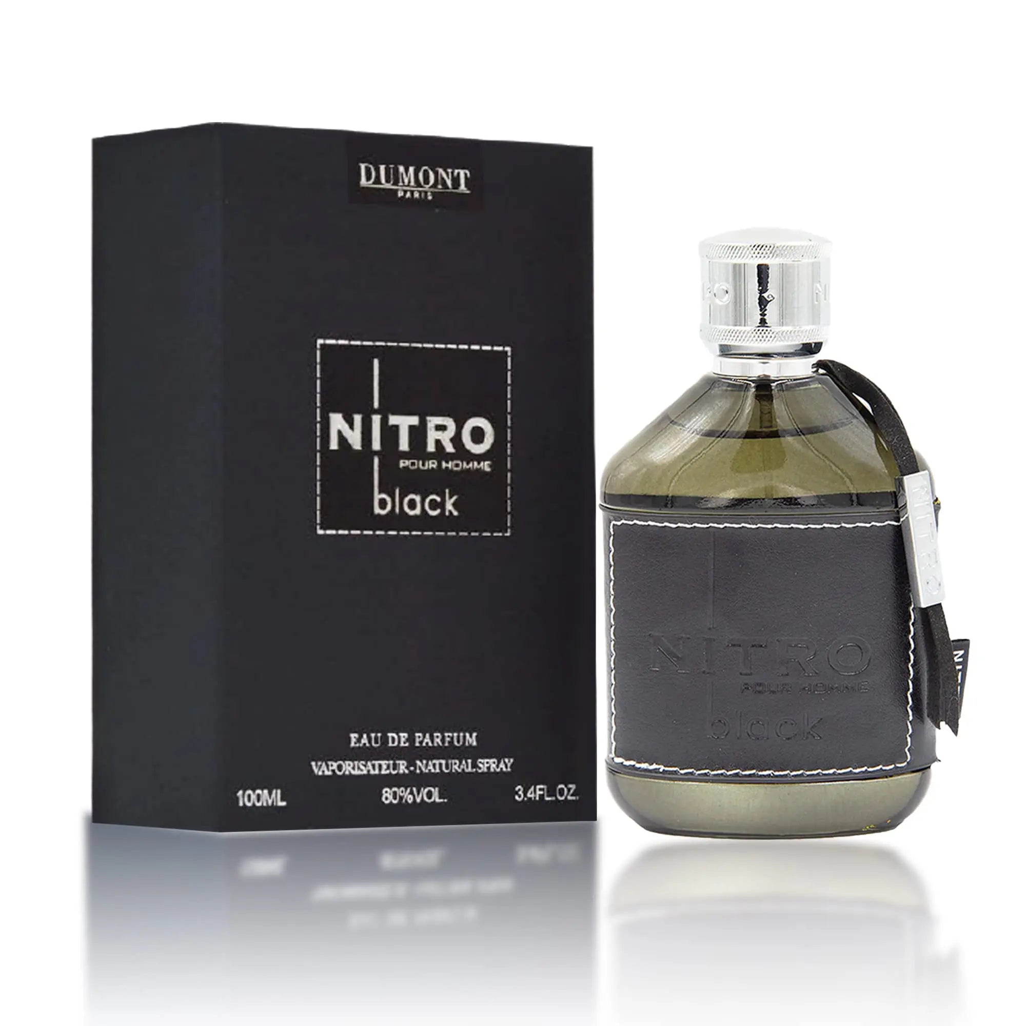 Dumont Nitro Black Eau De Parfum Mysterious Fruit Woody Scent