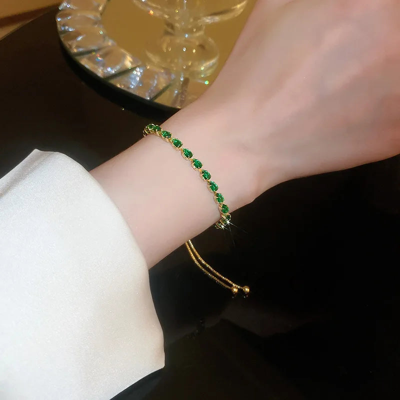 Wave Geometry Adjustable Bracelet Bangle