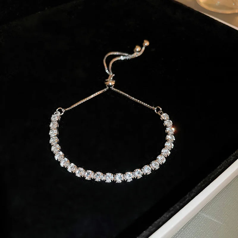 Wave Geometry Adjustable Bracelet Bangle